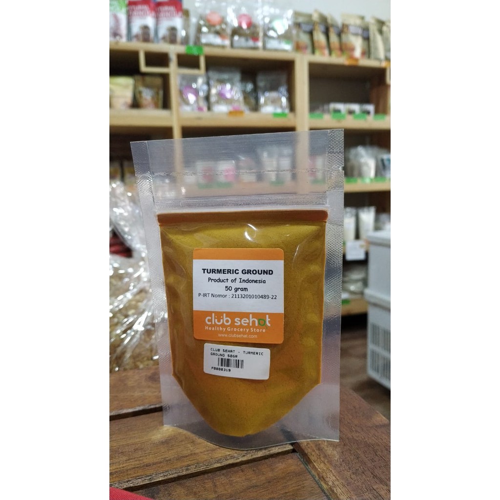 

Club Sehat - Tumeric Ground Bubuk Kunyit 50gr