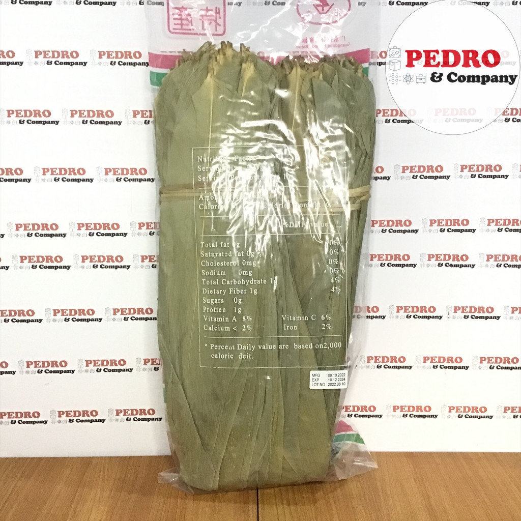 

Daun bambu bacang kering/ dried bamboo leaves cap AAAA (400 gr)