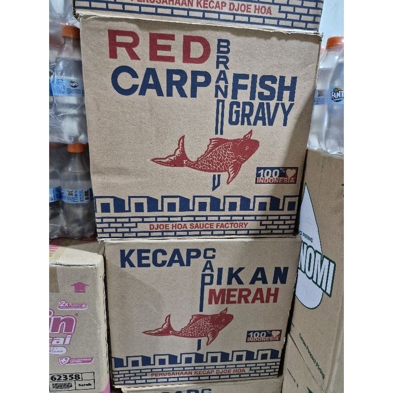 

Kecap Ikan Djoe Hoa Merah Botol 620ml