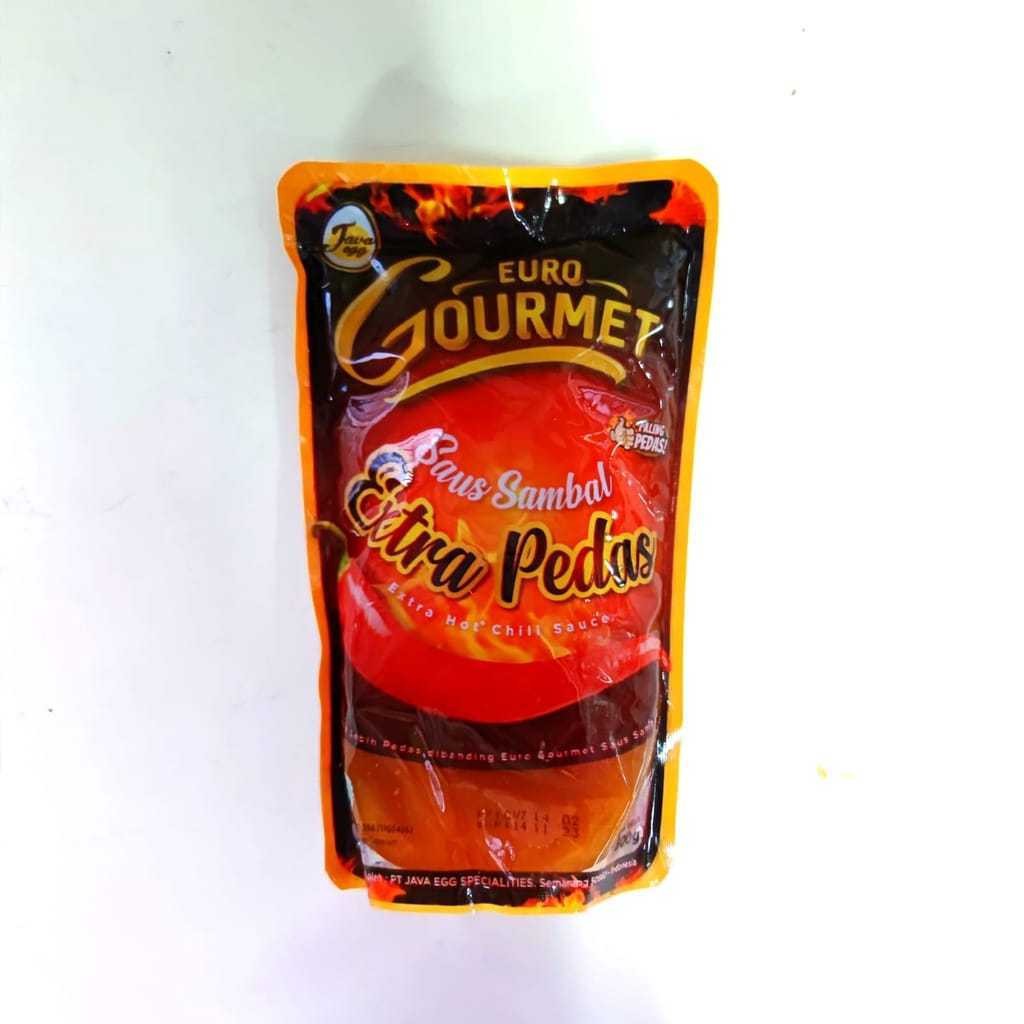 

Euro Gourmet Saus Sambal Extra Pedas 1kg / Gourmet Extra Pedas / Saos Sambal