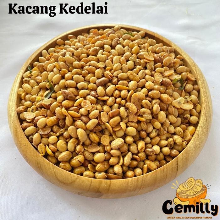 

JTTOP" [CEMILLY] 1 KG KEDELAI DAUN JERUK CEMILAN SNACK KILOAN READY