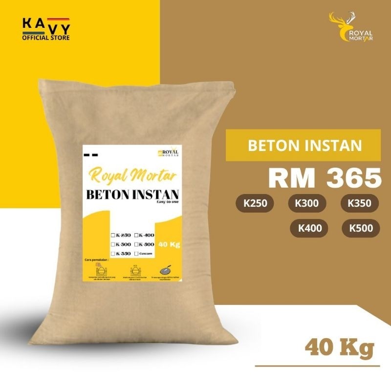 Semen Instan Beton Instan K250-K500 Royal Mortar