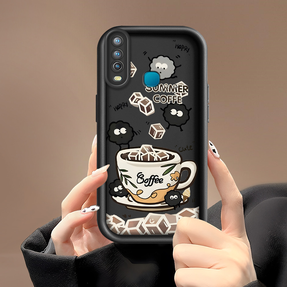 VIVO Y12 Y15 Y17 1902 Softcase Hp Kesing Casing Soft Phone Case Kartun S2 0104 SS14 Melindungi Cassi