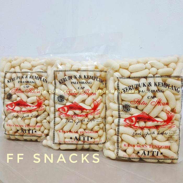 

JTTOP" KERUPUK PILUS PALEMBANG CAP SATU IKAN-GURIH RENYAH NIKMAT!!!
