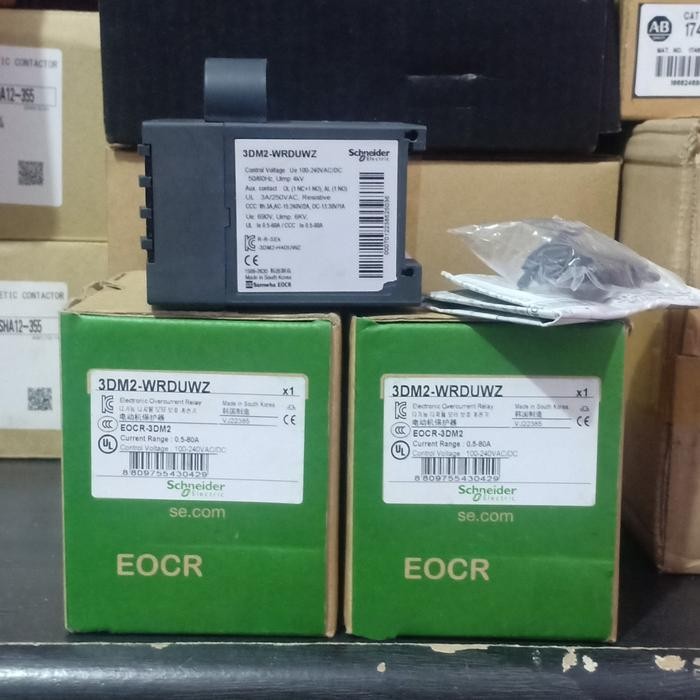 3DM2-WRDUWZ SCHNEIDER ELECTRONIC OVERCURRENT RELAY EOCR-3DM2 ORIGINAL TERLARIS