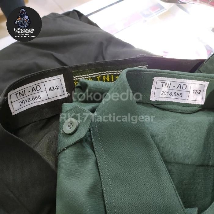 Baju Pdh Tni Ad Sritex 888 - Seragam Setelan Pdh Pembagian Tni Ad