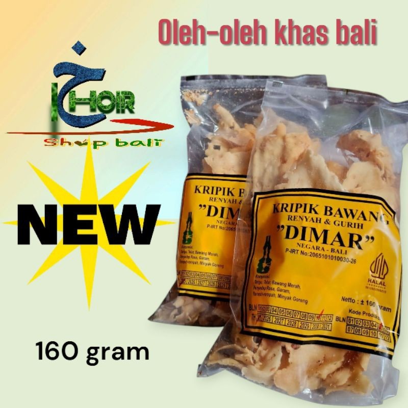 

Omahjajanan Keripik Bawang Dimar Khas Negara Bali 160 Gram