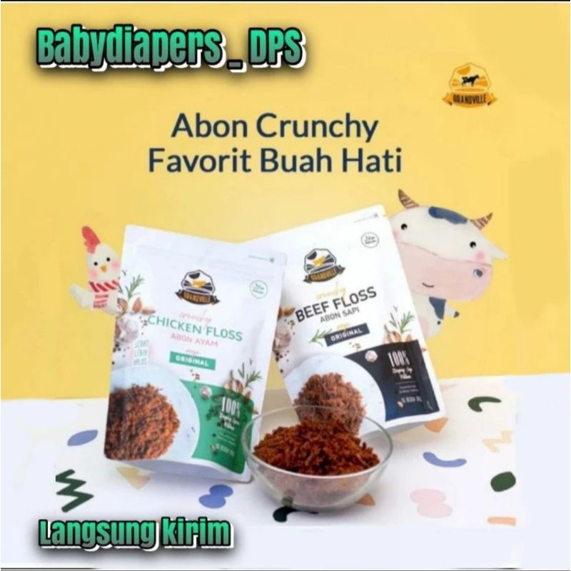 

Omahjajanan Grandville Abon Cipung Ginal Spicy Ikan Ayam Sapi Halal Non Msg