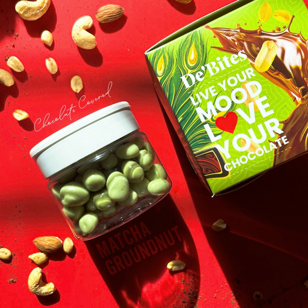 

Omahjajanan Moc De'Bites - Matcha Chocolate With Groundnut 100G - Cemilan