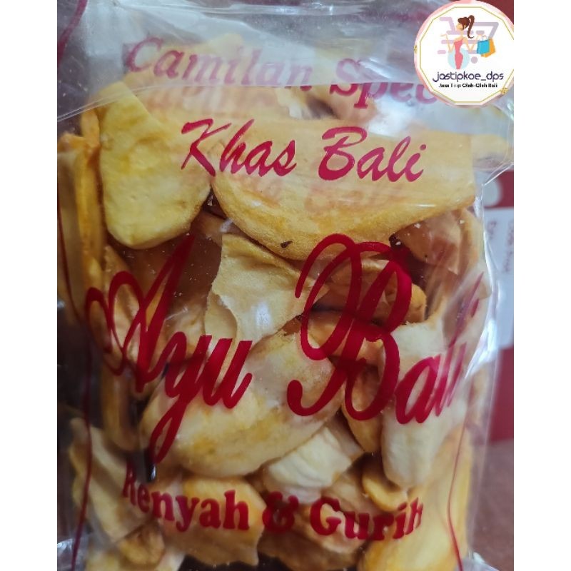

Restokobar Keripik Nangka Kuning Asli Khas Bali "Ayubali" 200Gr + Bubble Wrap