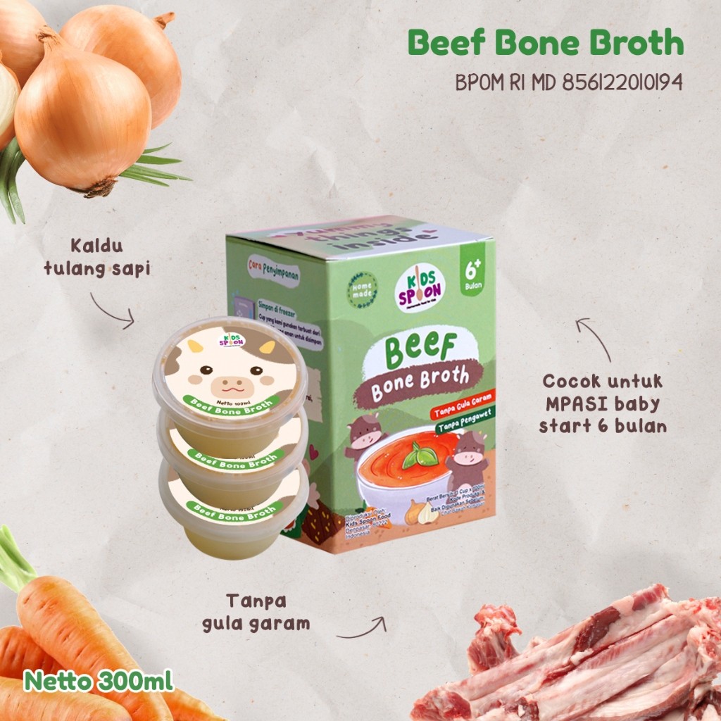 

Omahjajanan Kids Spoon Kaldu Cair Mpasi Bone Broth Untuk Mpasi Baby >6 Bulan Tanpa Gula Gara