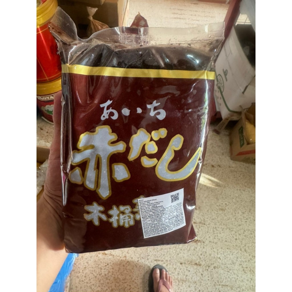 

Omahjajanan Red Miso Aichi / Aichi Miso Aka Dashi / Hatcho Miso - 1 Kg