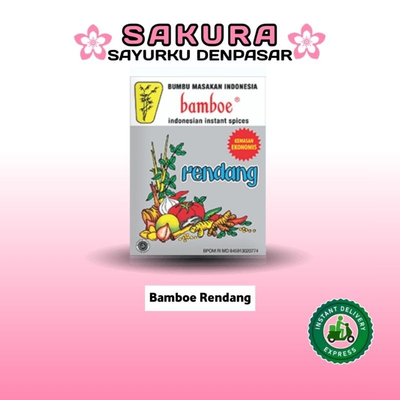 

Omahjajanan Bumbu Masakan Rendang Bamboe - Sakura