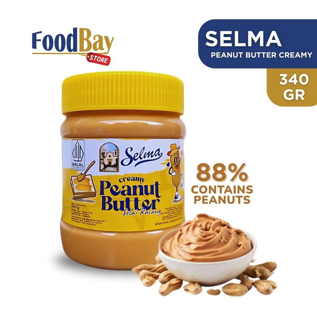 

Omahjajanan Selma Peanut Butter Creamy 340 Gr