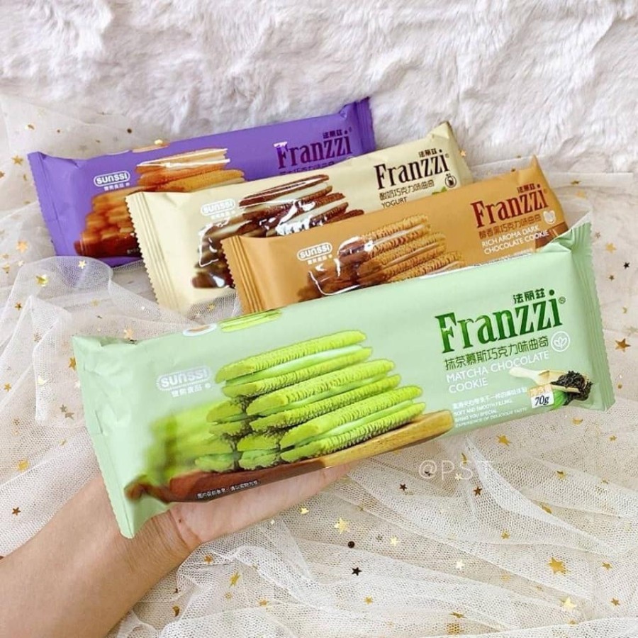 

Eumsig Franzzi Cookies Krim Lady Finger Beraneka Rasa 70Gr