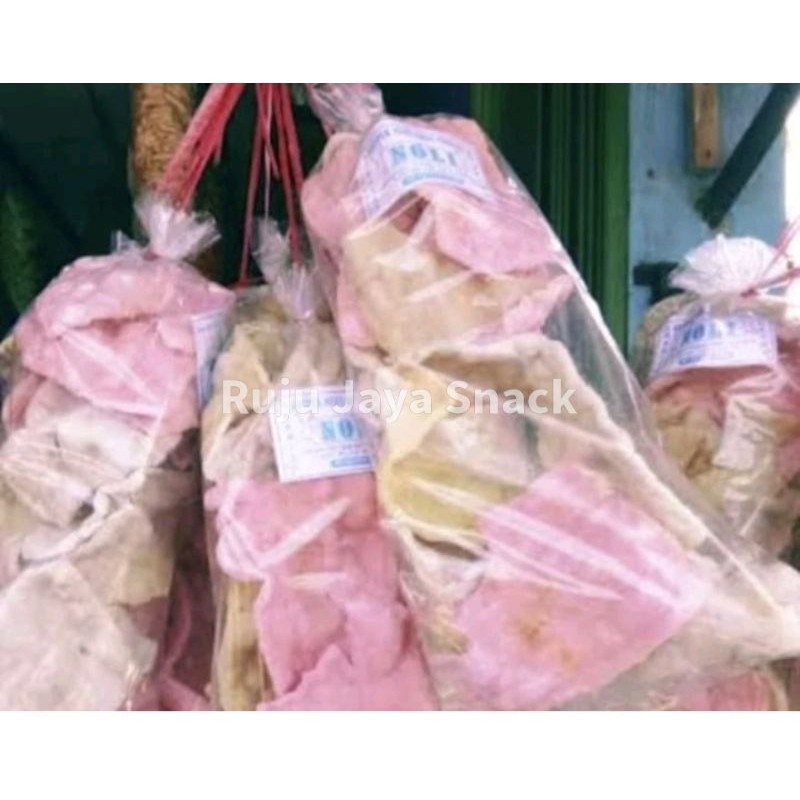 

Omahjajanan Cemilan Viral Kerupuk Miskin-Kerupuk Melarat Cirebon Isi 2 Bungkus
