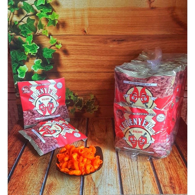 

Omahjajanan Makaroni Bantat Kerenyezz Rasa Balado, Makaroni Pedas Gurih Balado