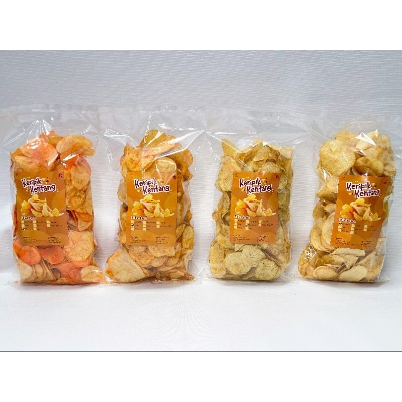 

Restokobar Keripik Kentang 250Gr / Keripik Kentang Varian Rasa / Ama Snack