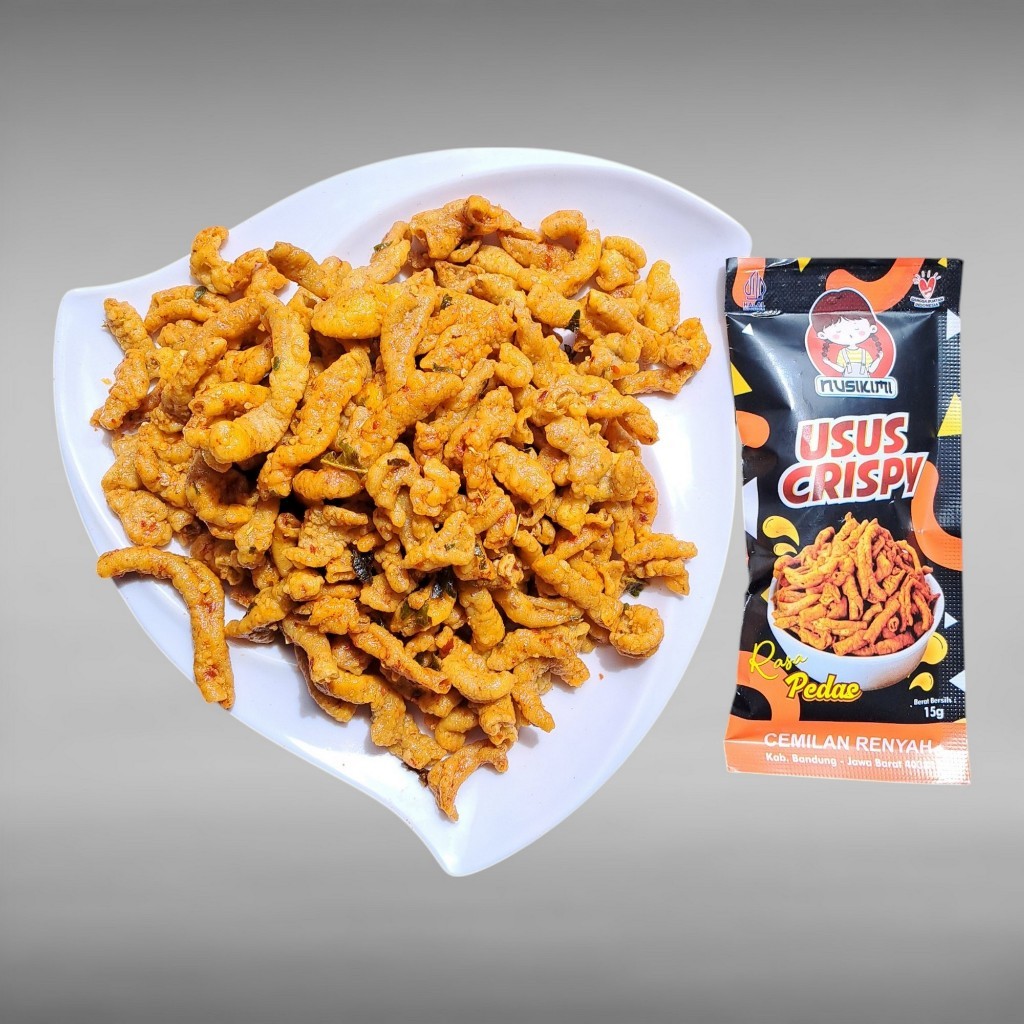 

Restokobar Usus Crispy Pedas Isi 10Pc / Nusikimi / Makanan Ringan / Cemilan Renyah / Camilan Usus