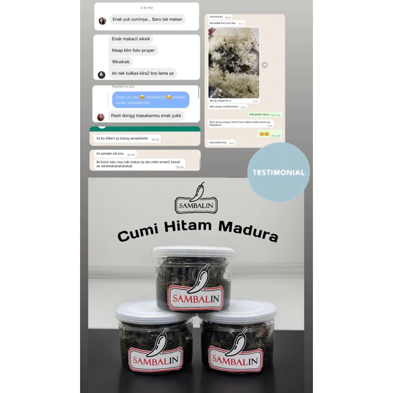 

Sega Tungtung Cumi Hitam Siap Saji "Cumi Hitam Madura Frozen Cumi Item Cumi Itam Cumi Ireng - 120Gr