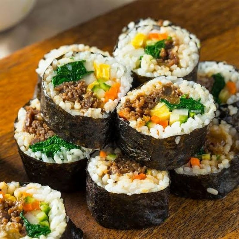 

Eumsig Sushi Nori Java Super Food Lembar Roasted Seaweed Rumput Laut Halal