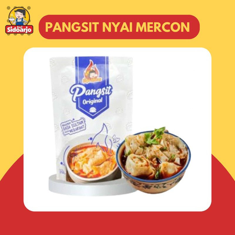 

Sega Tungtung Pangsit Tulang Rangu Ayam Keju Nyai Mercon