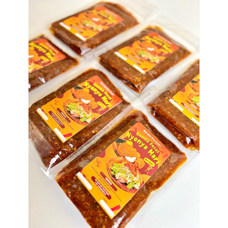 

Sega Tungtung Sambel Pecel Kediri Nyonya Mari 500 Gr