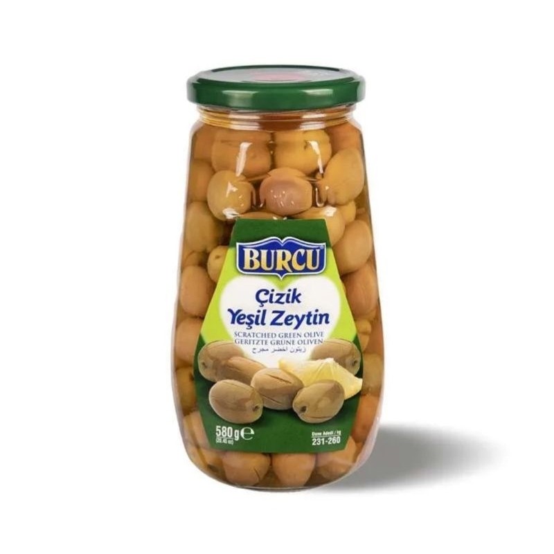 

Sega Tungtung Burcu Cracked Green Olive 580Gram Buah Zaitun Hijau Figaro