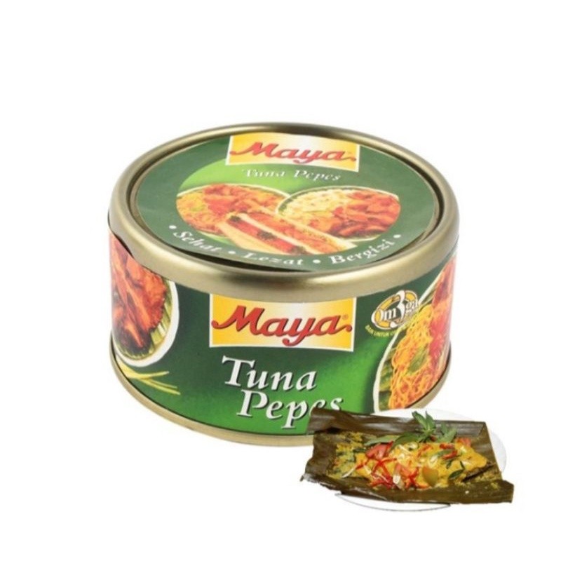 

Sega Tungtung Maya Ikan Tuna Vegetable Oil Kaleng/Golden Fish Ikan Tuna Dalam Minyak 185Gram/ Sambal