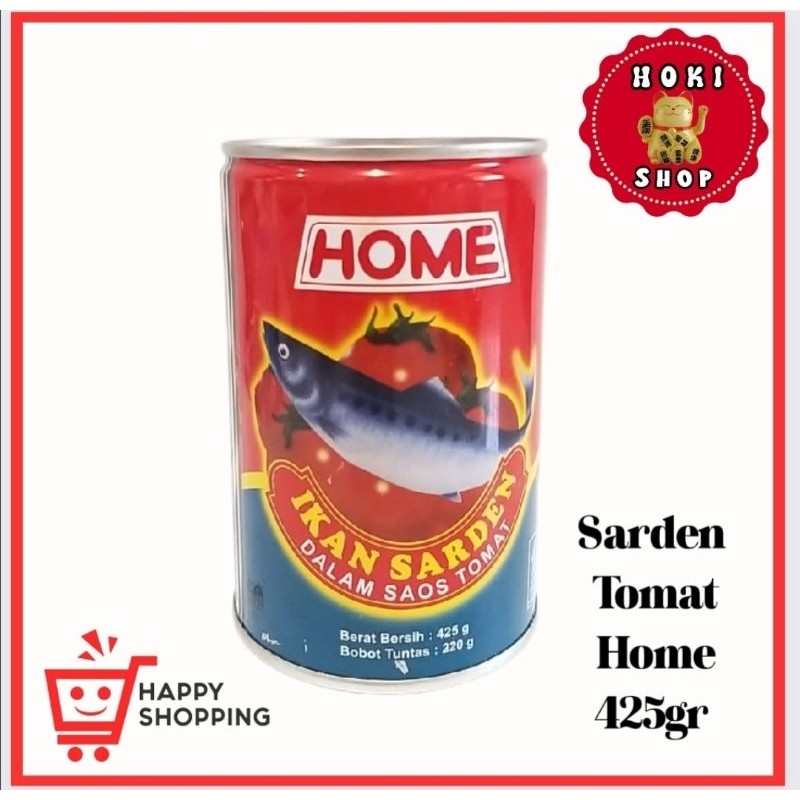 

Sega Tungtung Sarden Home Saus Tomat 425Gr / Ikan Sarden Dalam Saus Tomat / Sarden Tomat