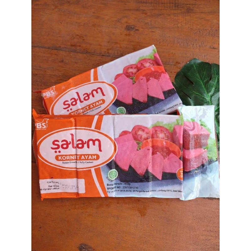 

Sega Tungtung Kornet Ayam Salam 450Gram