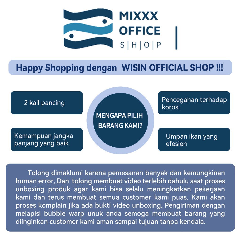 [Ready] MIXXX Joran Pancing Laut Joran Pancing Carbon Fishing Rod Serat Rod Material Berkualitas