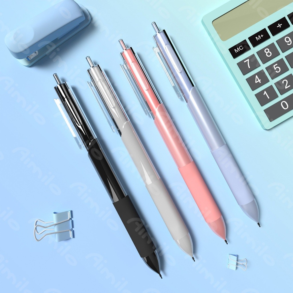 

[READY] AIMILO GEL PEN PULPEN GEL RETRACTABLE 4 WARNA 0.5MM 1 PCS