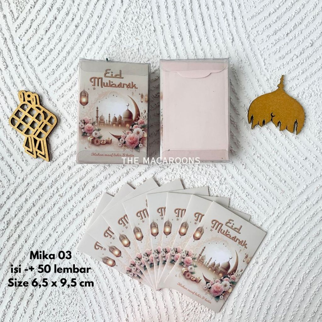 

GROSIR AMPLOP LEBARAN IDUL FITRI ISI 50 LEMBAR / ANGPAO THR EID MUBARAK