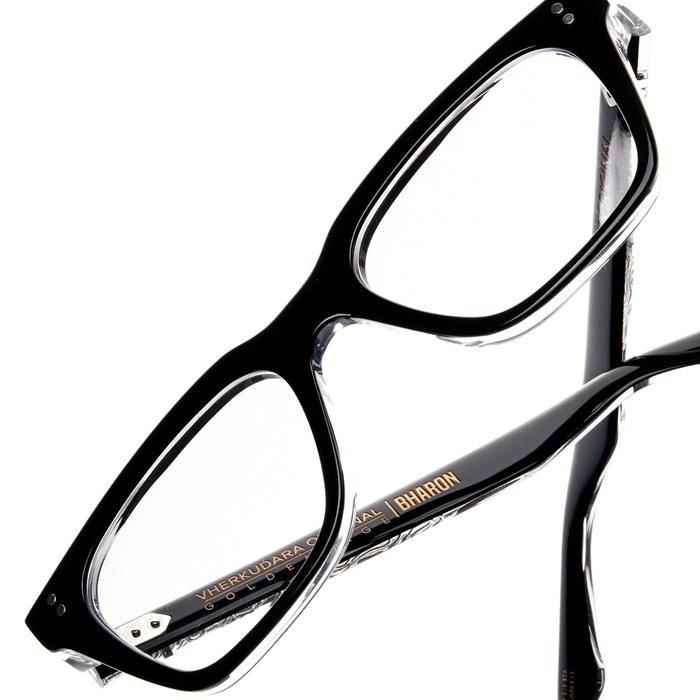 Frame Kacamata Bharon Crystal Clear Original Vherkudara Terlaris