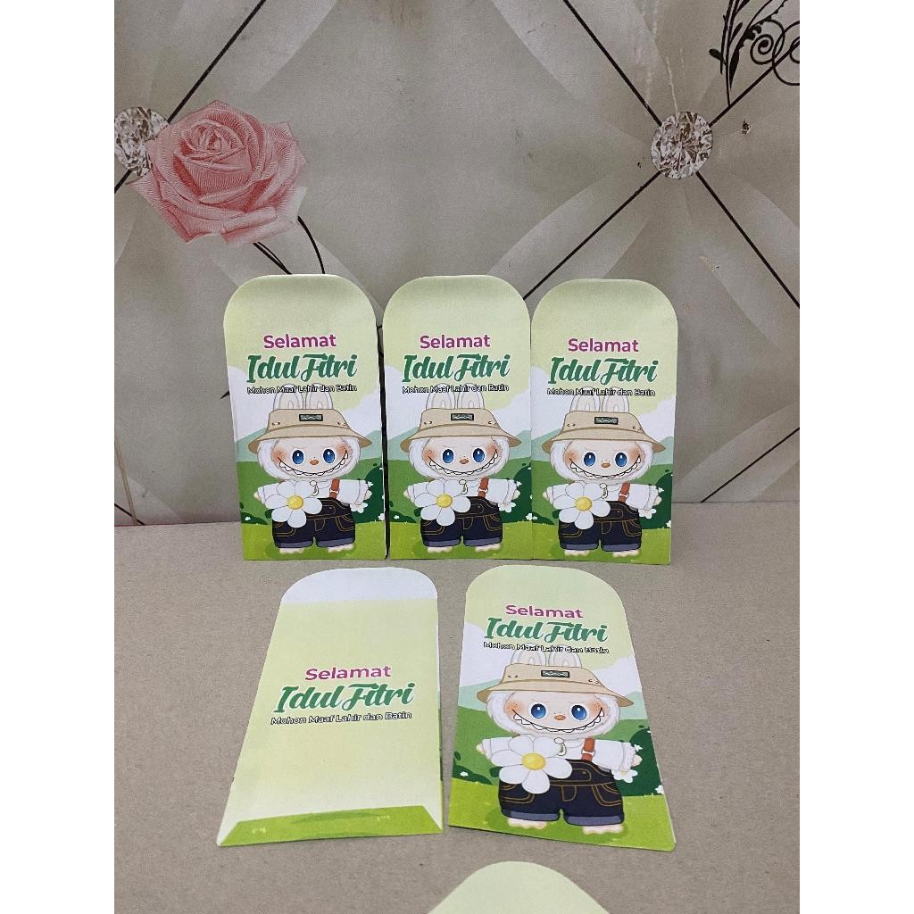 

AMPAU ISI 100 PCS / AMPLOP LEBARAN 2025 ATM UANG UK 11X7CM NEW
