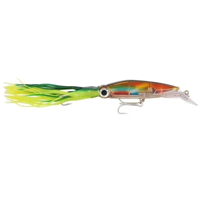 [Ready] umpan minnow trolling bentuk cumi bahan plastik dengan kombinasi silikon