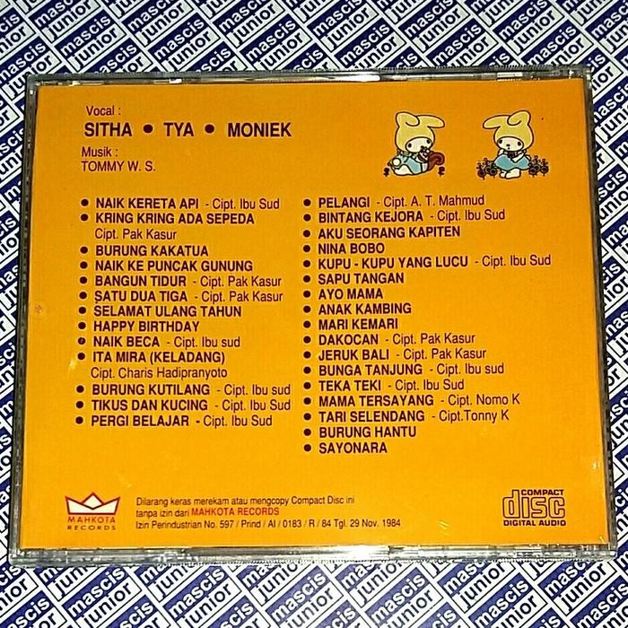 Terbaru Cd 30 Lagu Terbaik Taman Kanak Kanak Vol. 2