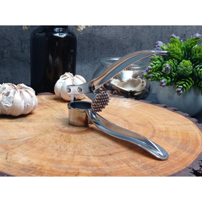 

Bakest Garlic Press Perasan Bawang Putih Stainless Steel