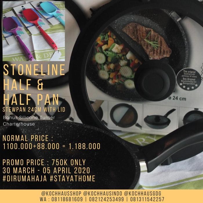 

Promo Half & Half Stew Pan 24 Stoneline Germany