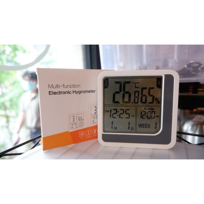 

Indoor Outdoor Multi-Function Electronic Hygrometer Thermometer Ruang