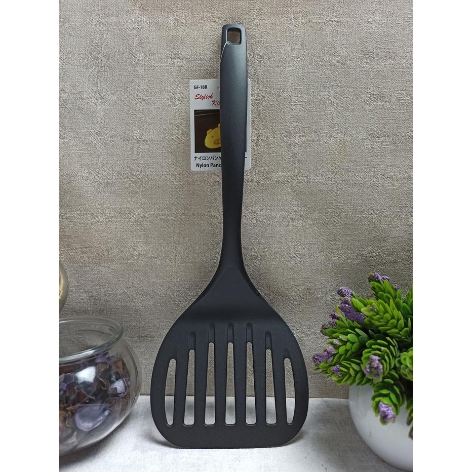

Suncraft Nylon Pancake Turner Gf-18B Sutil Masak Made In Japan Jepang