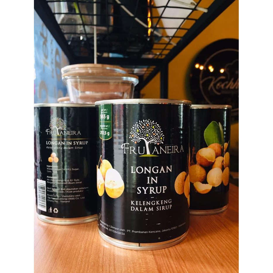 

Frutaneira Longan In Syrup 565Gr Buah Kelengkeng Kaleng Lengkeng Sirup