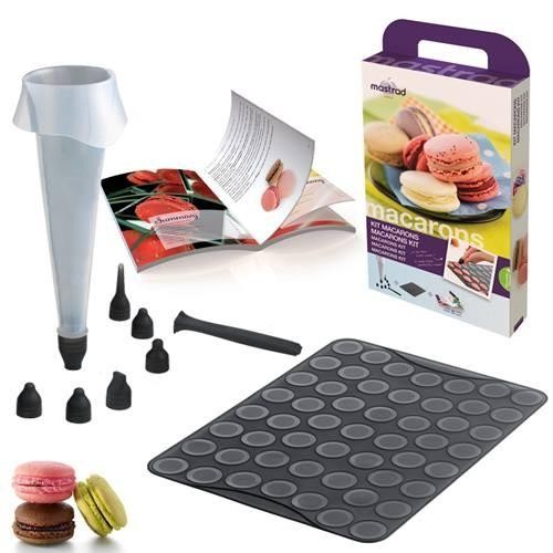 

Mastrad Macarons Kit Set 40X30Cm Cake Mould