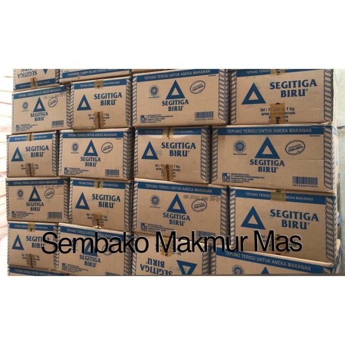 

Terlaris Tepung Terigu Segitiga Biru 1 Dus Isi 12 Pak Kemasan 1Kg