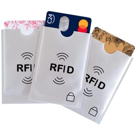 

Sarung Pelindung Kartu Anti RFID Blocker / Cover kartu anti RFID / Cover kartu RFID Block / Sarung