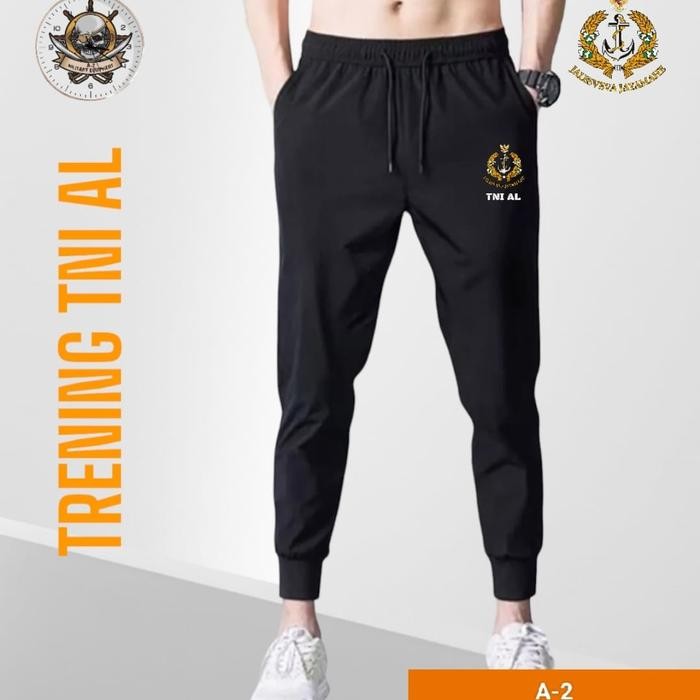 PREMIUM ecer TERBARU CELANA TRAINING TNI AL/CELANA PANJANG OLAHRAGA TNI AL