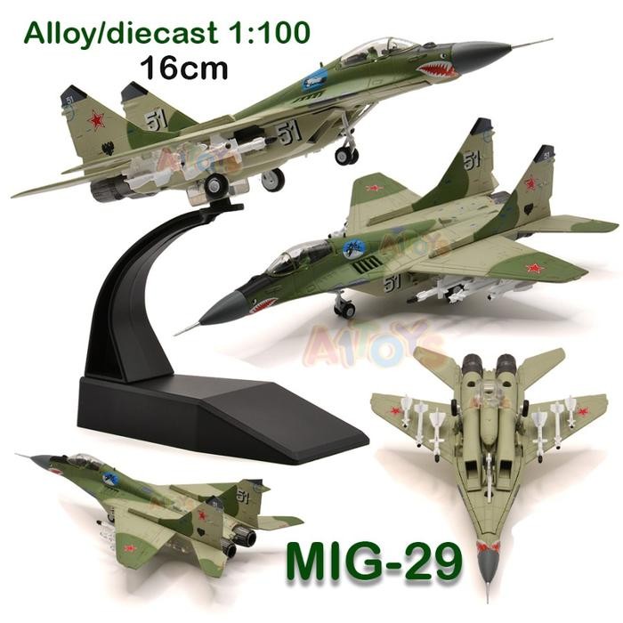 Diecast Pesawat Rafale B-52 F18 Sukhoi Mig29 F/A 18 F15E F14