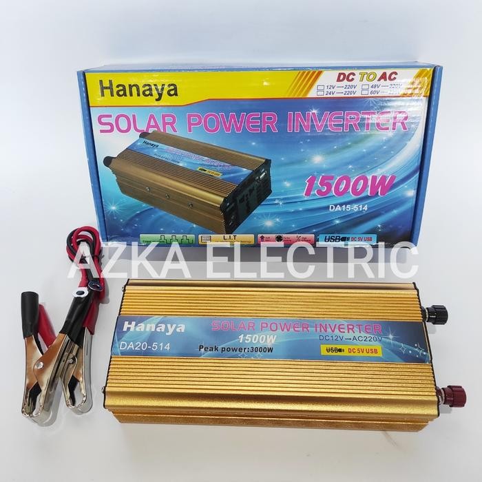 POWER INVERTER 1500 WATT INVERTER DC TO AC 1500W TERLARIS