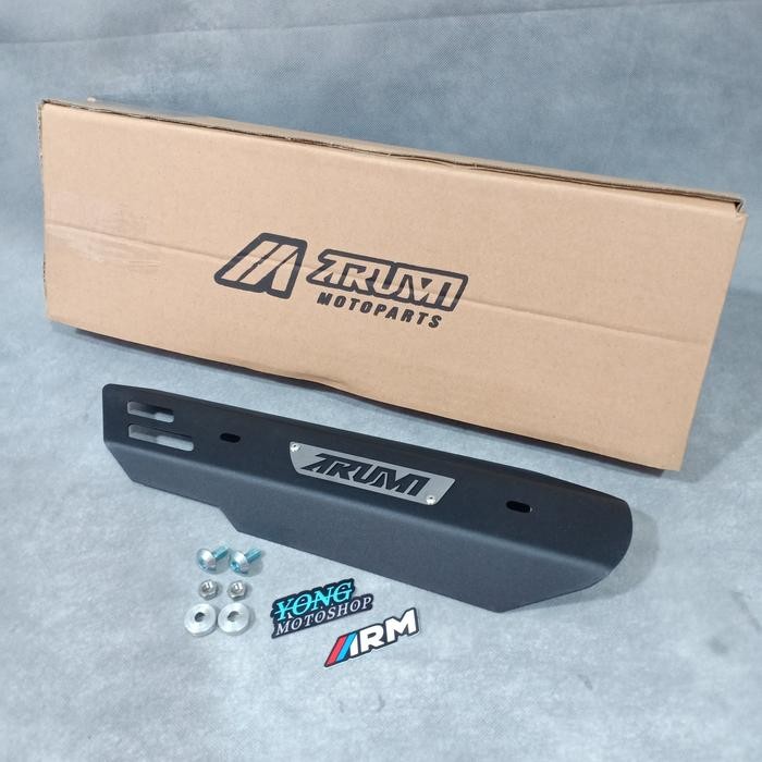 PREMIUM COVER KNALPOT BEAT SCOOPY GENIO ARM Arumi TAMENG KNALPOT